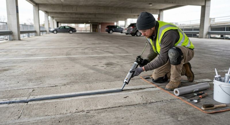 Concrete Caulking Service in West Des Moines, IA