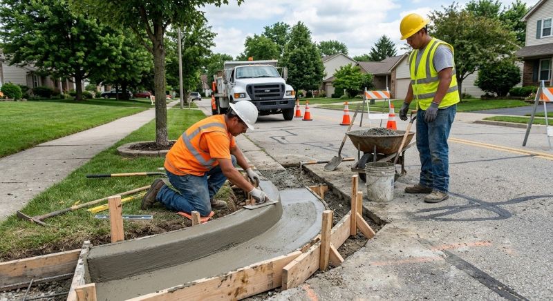 Concrete Curbing Repair in Corpus Christi, TX