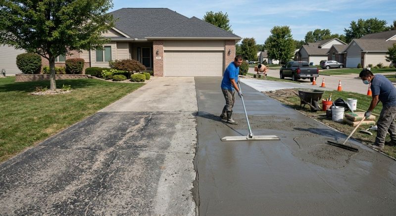 Concrete Driveway Resurfacing in Miami Dade County, FL