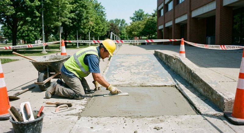 Concrete Ramp Repair in Miami Dade County, FL