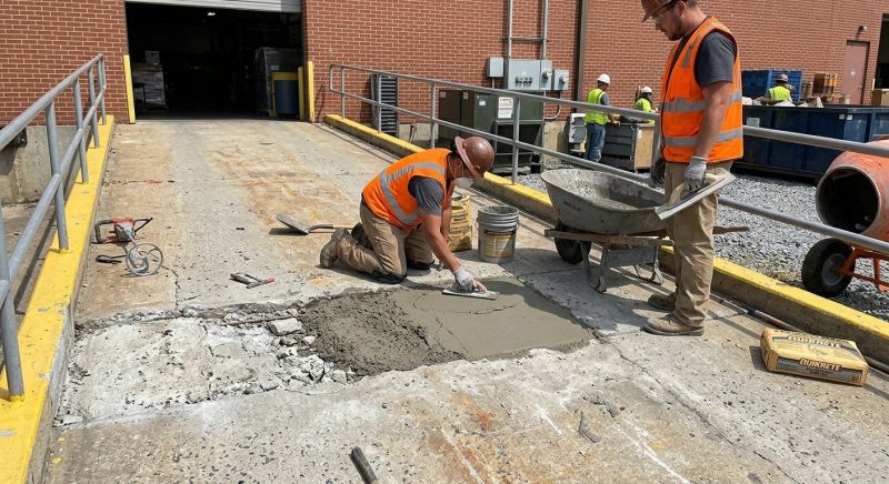 Concrete Ramp Repair in West Des Moines, IA