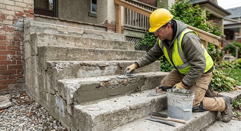 Concrete Stairs Repair in Miami Dade County, FL