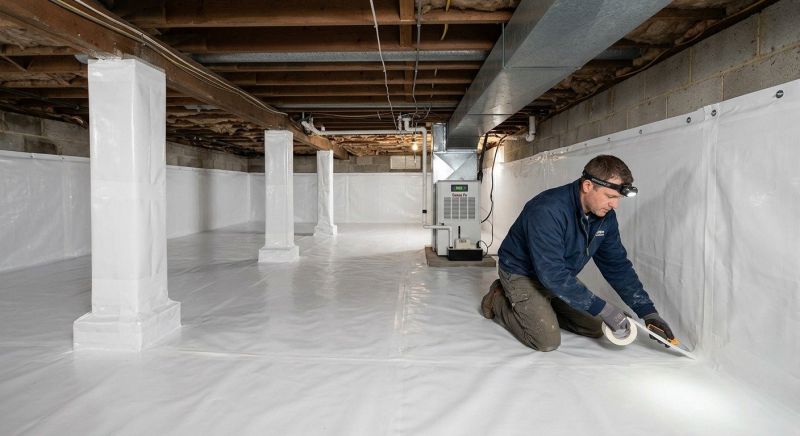 Crawlspace Waterproofing in Tampa, FL