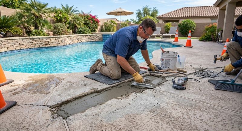 Pool Deck Repair in Albany, NY