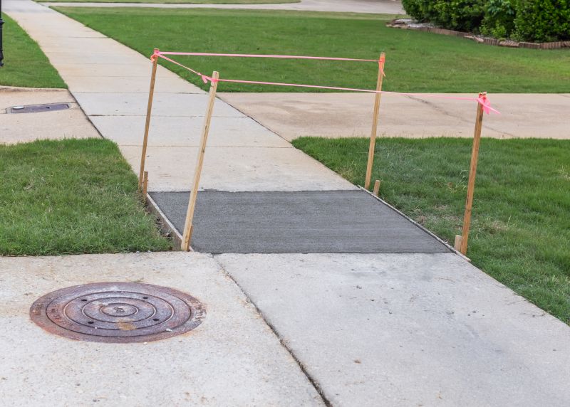 Sidewalk Repair in West Des Moines, IA