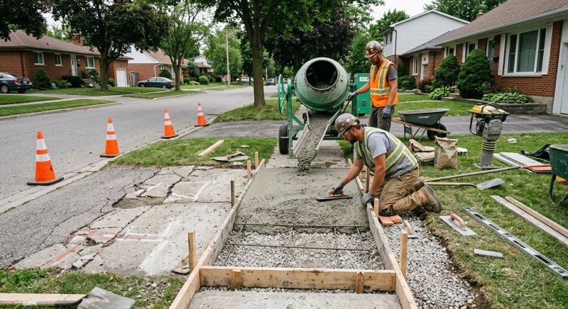 Walkway Repair in Des Moines, IA