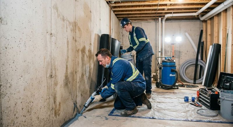 Basement Concrete Sealing in Columbus, OH