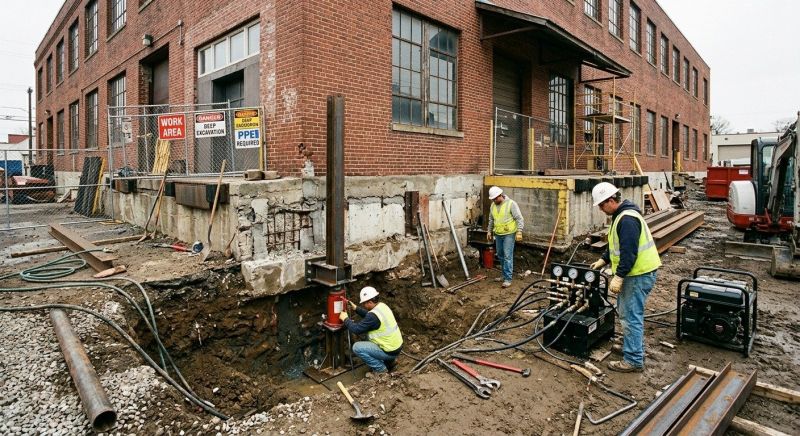 Building Foundation Repair in Columbus, OH