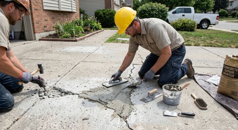 Cement Repair in Des Moines, IA