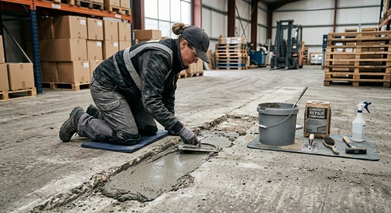 Concrete Apron Repair in Miami Dade County, FL