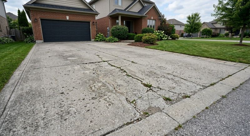 Concrete Driveway Repair in Corpus Christi, TX