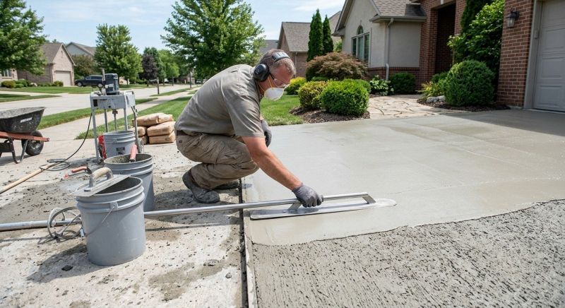 Concrete Driveway Resurfacing in Miami Dade County, FL