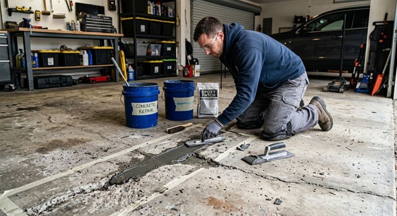 Concrete Floor Repair in West Des Moines, IA