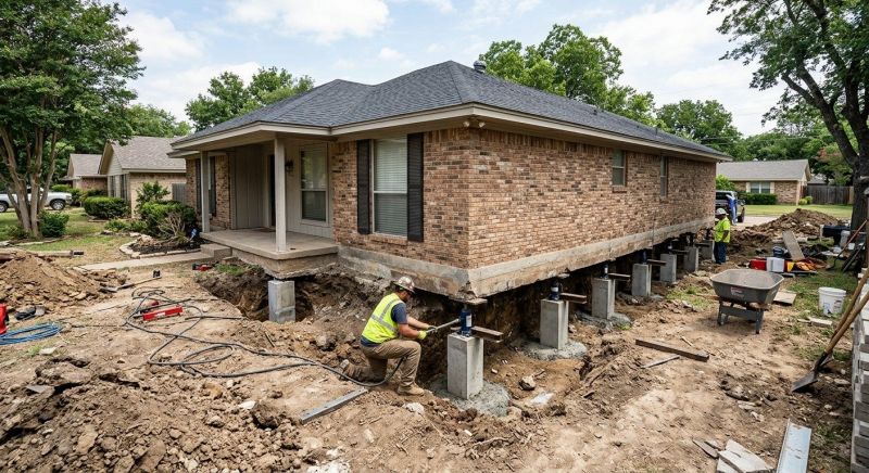 Concrete Foundation Leveling in Columbus, OH