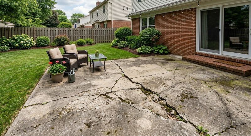 Concrete Patio Repair in Corpus Christi, TX