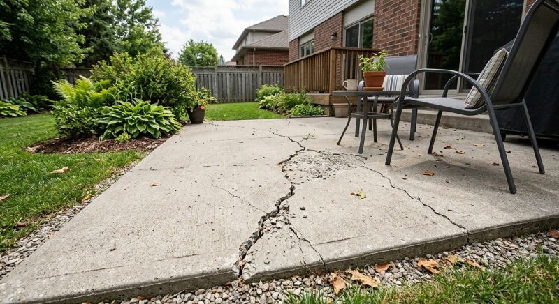 Concrete Patio Repair in Corpus Christi, TX
