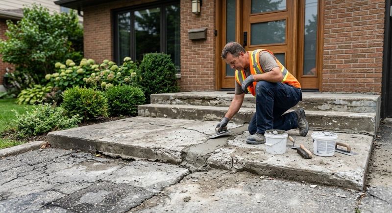 Concrete Ramp Repair in West Des Moines, IA