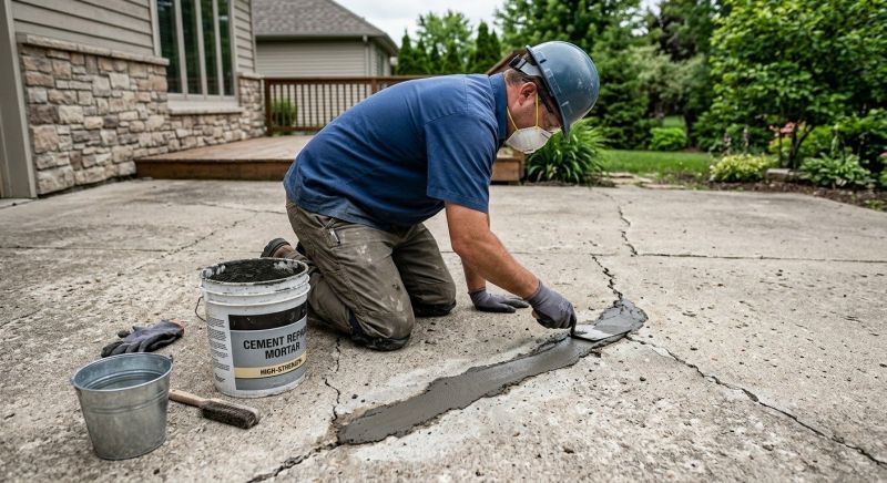 Concrete Repair in Des Moines, IA