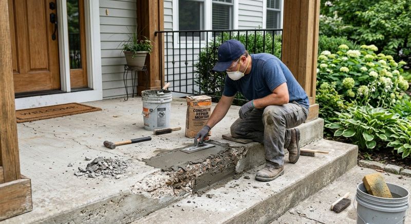 Concrete Repair in West Des Moines, IA