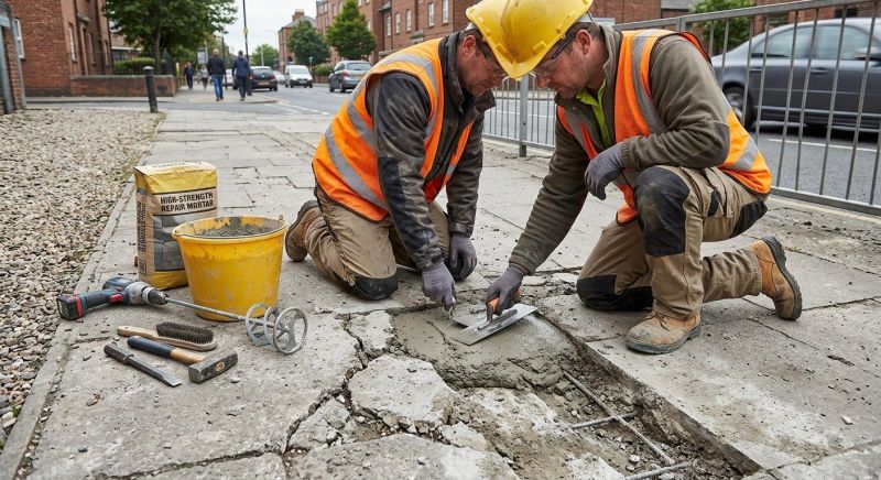 Concrete Sidewalk Repair in Corpus Christi, TX