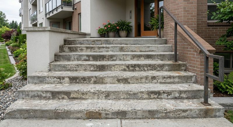 Concrete Stairs Resurfacing in Corpus Christi, TX