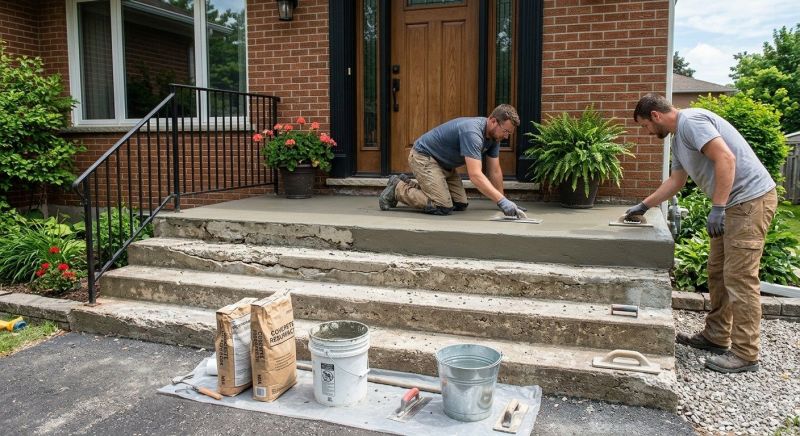 Concrete Stairs Resurfacing in Corpus Christi, TX