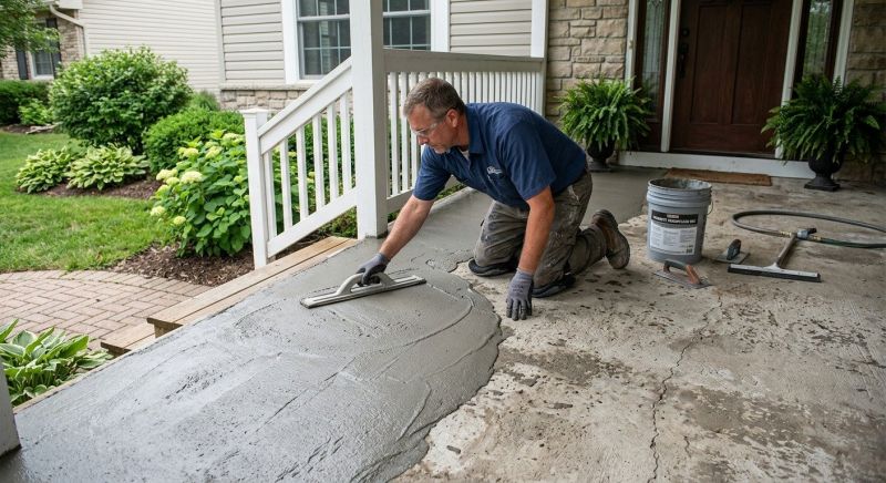 Concrete Stairs Resurfacing in West Des Moines, IA
