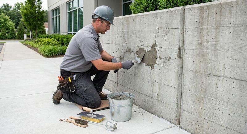 Concrete Wall Patching in Corpus Christi, TX