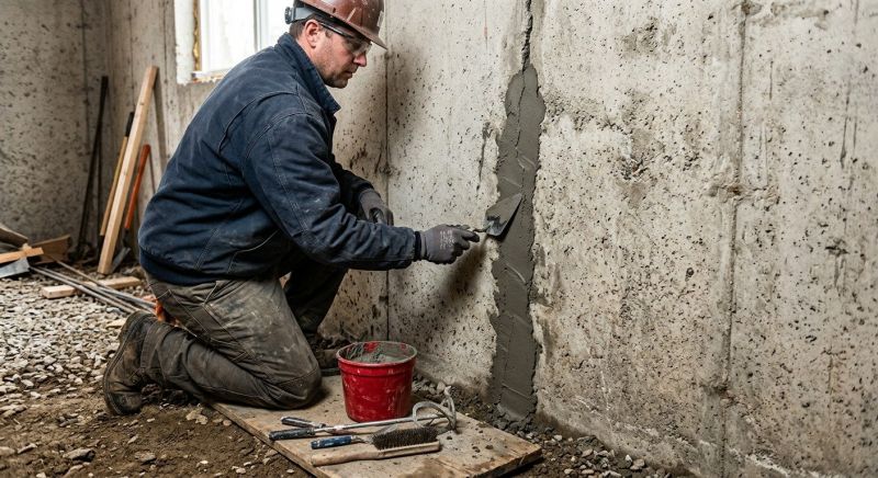 Concrete Wall Patching in Corpus Christi, TX
