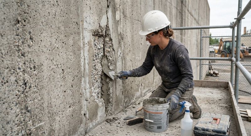 Concrete Wall Repair in Corpus Christi, TX