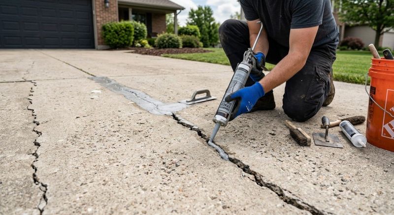 Driveway Slab Repair in Corpus Christi, TX