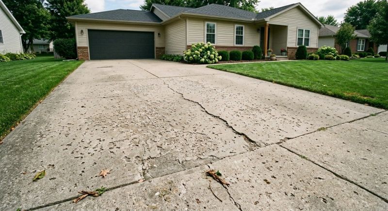 Driveway Spalling Repair in West Des Moines, IA