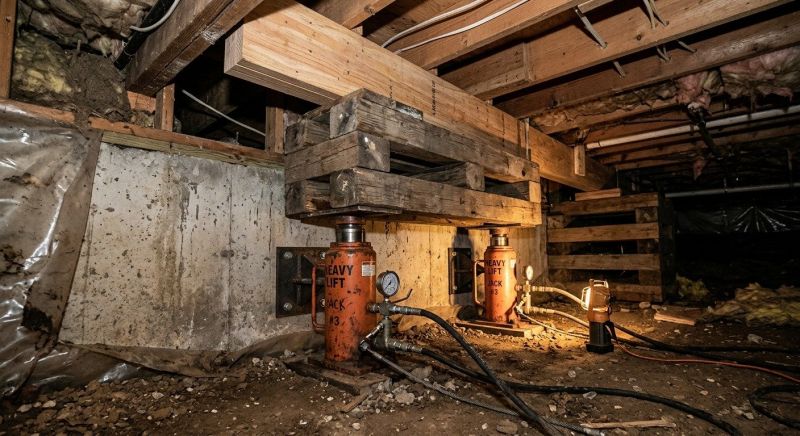 Foundation Jacking in Tampa, FL
