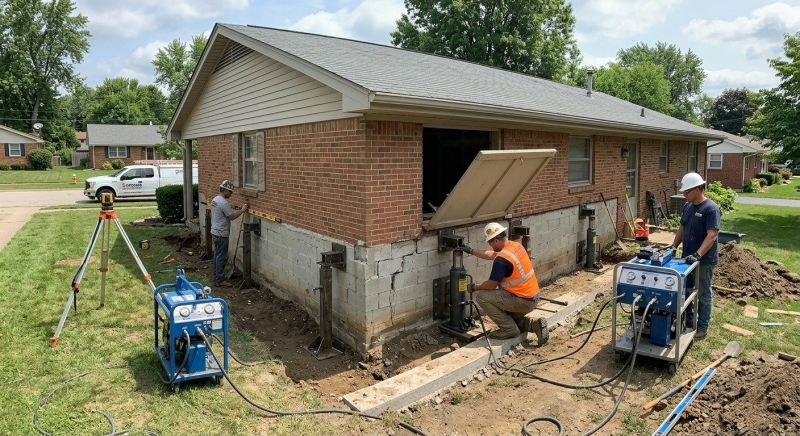 Foundation Raising in Columbus, OH