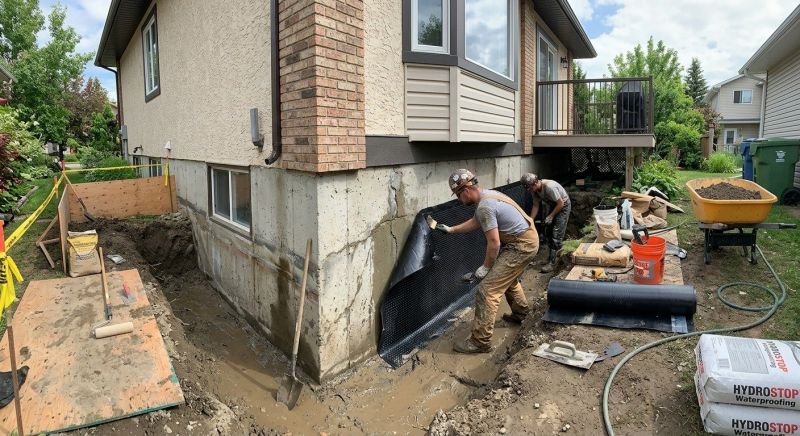 Leaking Foundation Repair in Columbus, OH