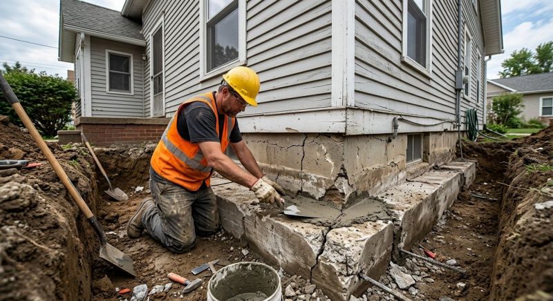 Leaking Foundation Repair in Columbus, OH