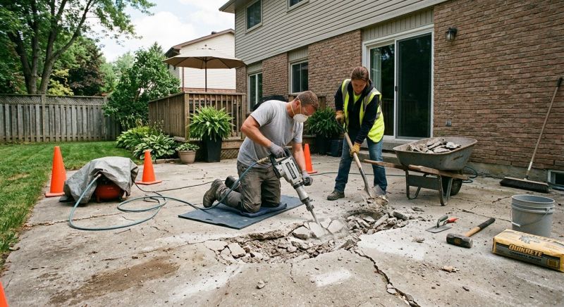Patio Repair in Miami Dade County, FL
