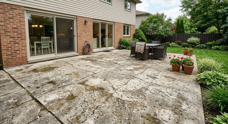 Patio Resurfacing in West Des Moines, IA