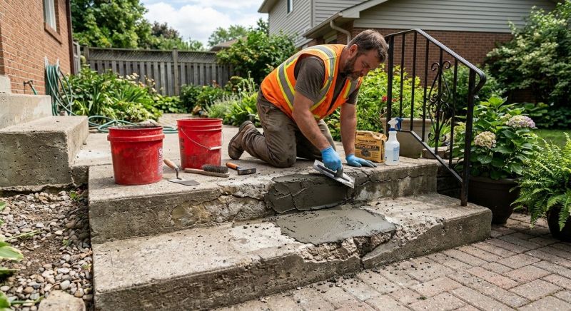 Patio Stairs Repair in Miami Dade County, FL