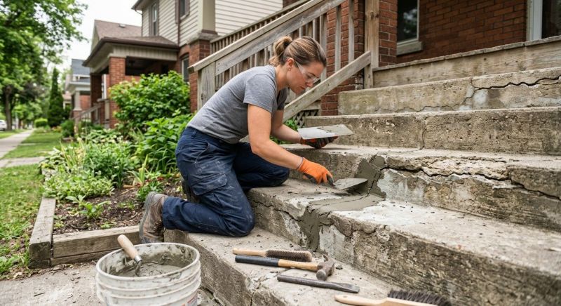 Patio Stairs Repair in Miami Dade County, FL