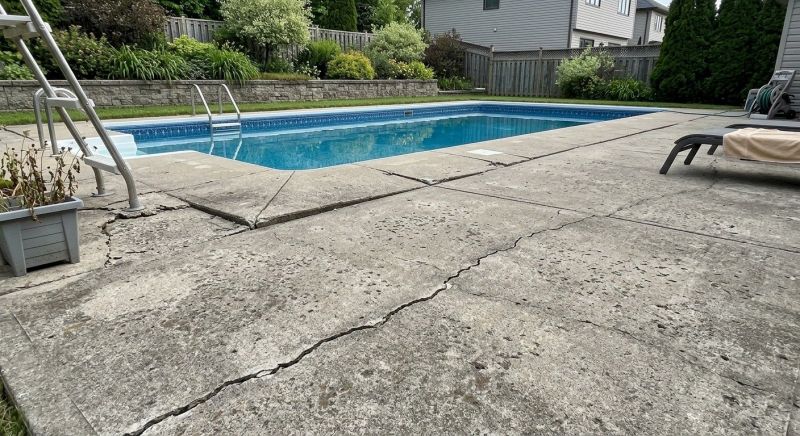 Pool Deck Repair in West Des Moines, IA