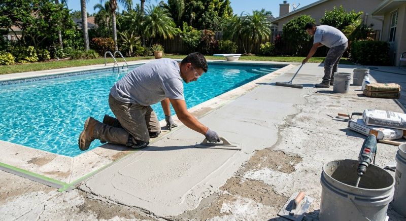 Pool Deck Resurfacing in Corpus Christi, TX