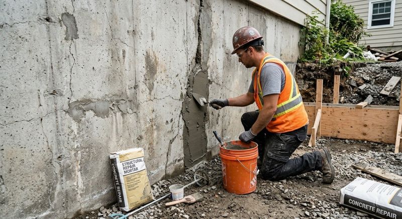 Poured Wall Repair in Corpus Christi, TX
