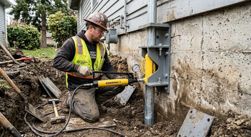 Settling Foundation Service in Columbus, OH