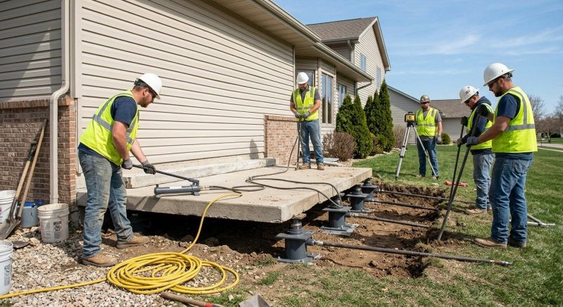 Settling Foundation Service in Columbus, OH