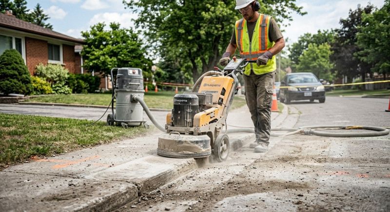 Sidewalk Grinding in West Des Moines, IA