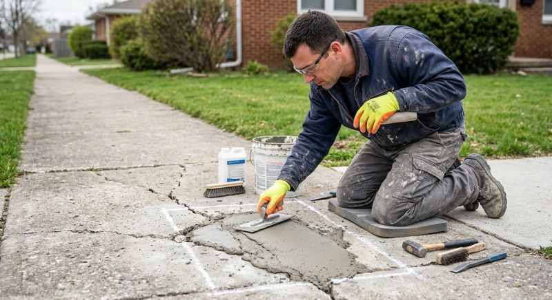 Sidewalk Grinding in West Des Moines, IA