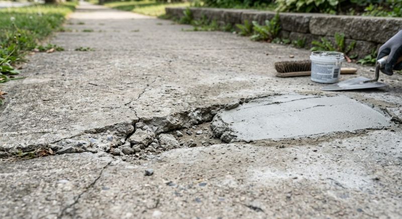 Sidewalk Repair in West Des Moines, IA