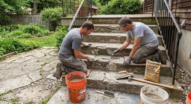 Walkway Repair in Des Moines, IA