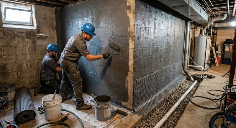 Wet Basement Solutions in Columbus, OH
